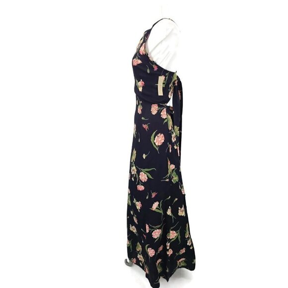 New Flynn Skye Adaline Maxi Dress Womens Large Night Bloom Rayon Summer - Picture 6 of 10